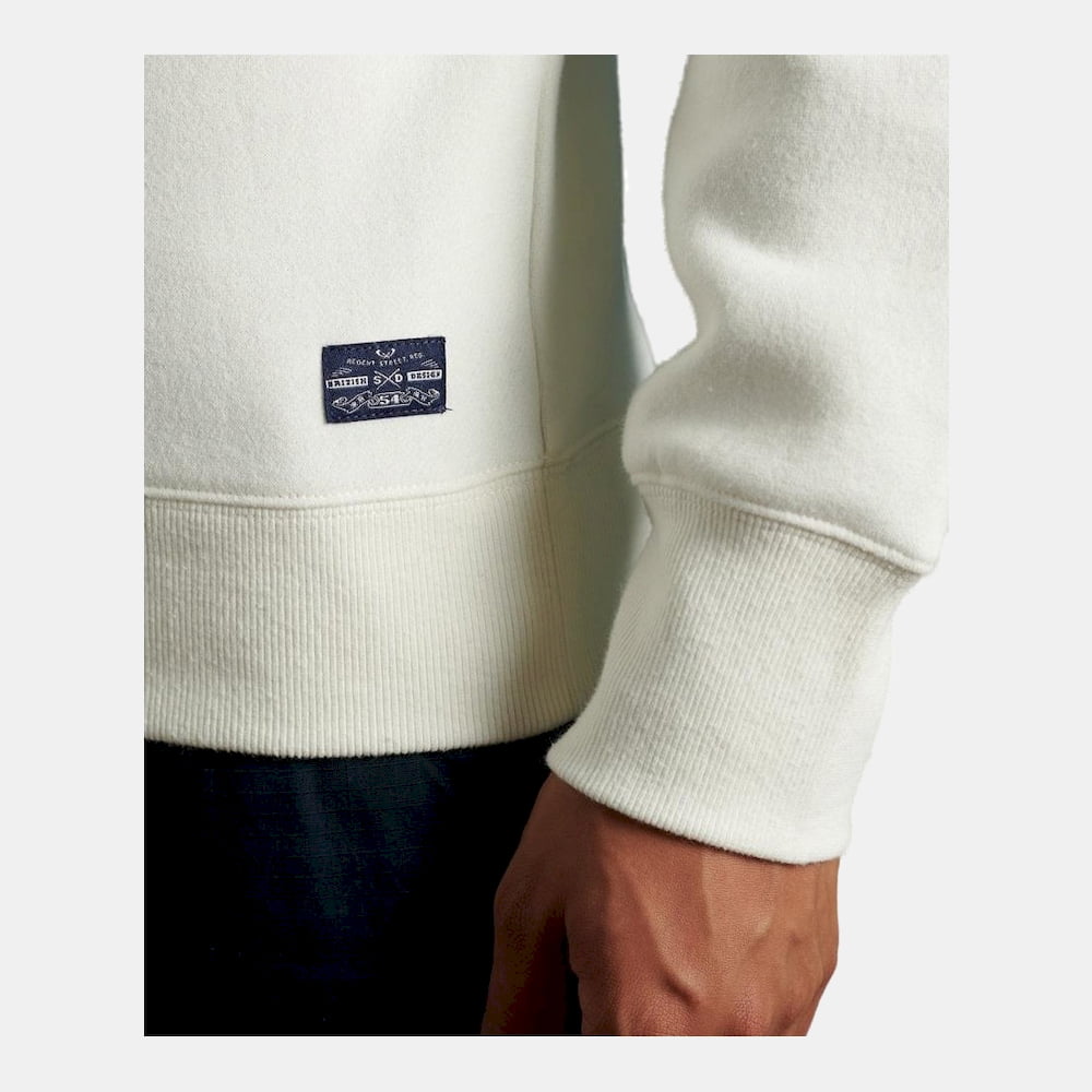 Superdry Camisola Sweat M2010504b Ecru Ecru Shot6