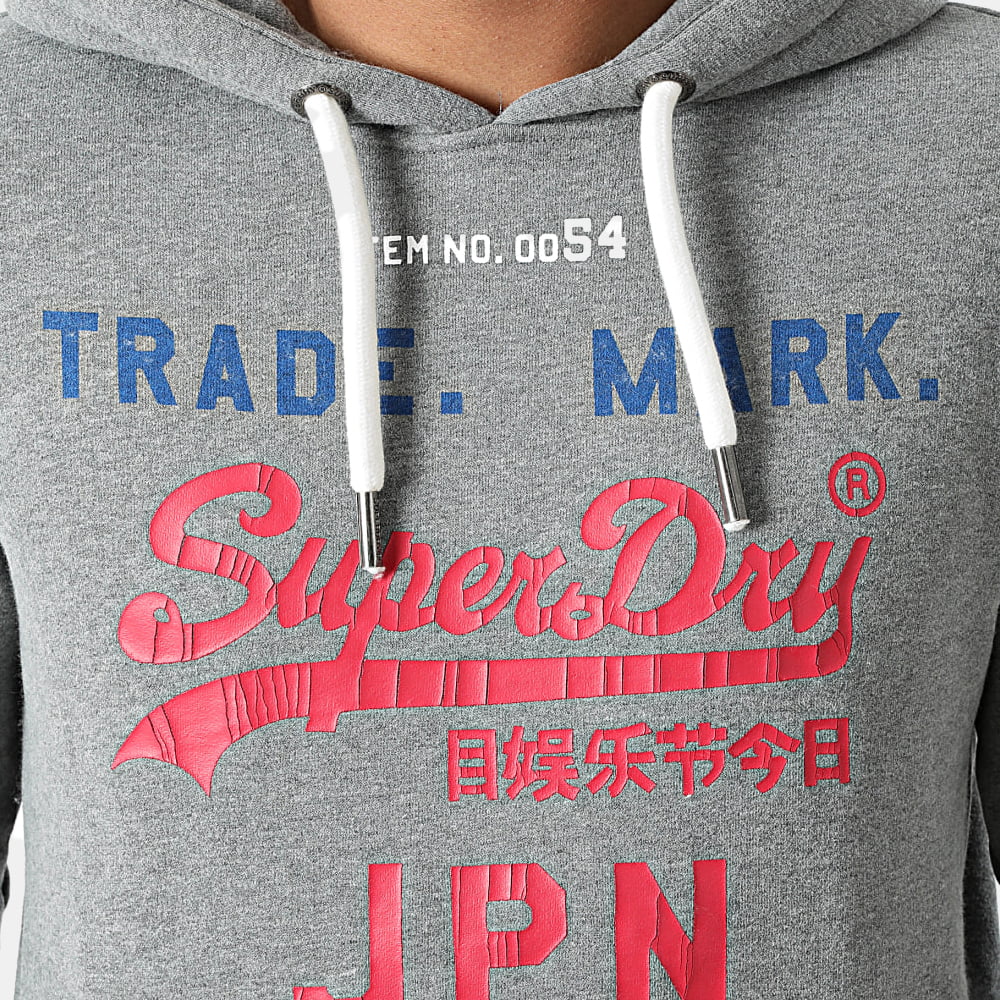Superdry Camisola Sweat M2011394a Grey Cinza Shot3