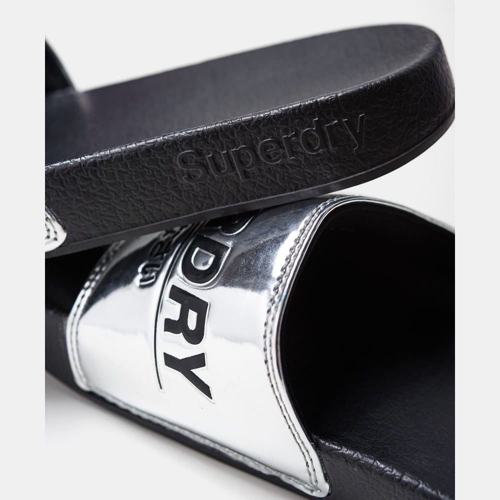 Superdry Chinelos Slippers Gf3008sq Chrome Chrome Shot2