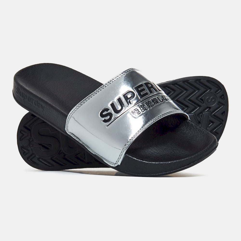 Superdry Chinelos Slippers Gf3008sq Chrome Chrome Shot4