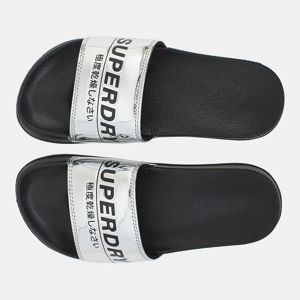 Superdry Chinelos Slippers Gf3008sq Chrome Chrome Shot6
