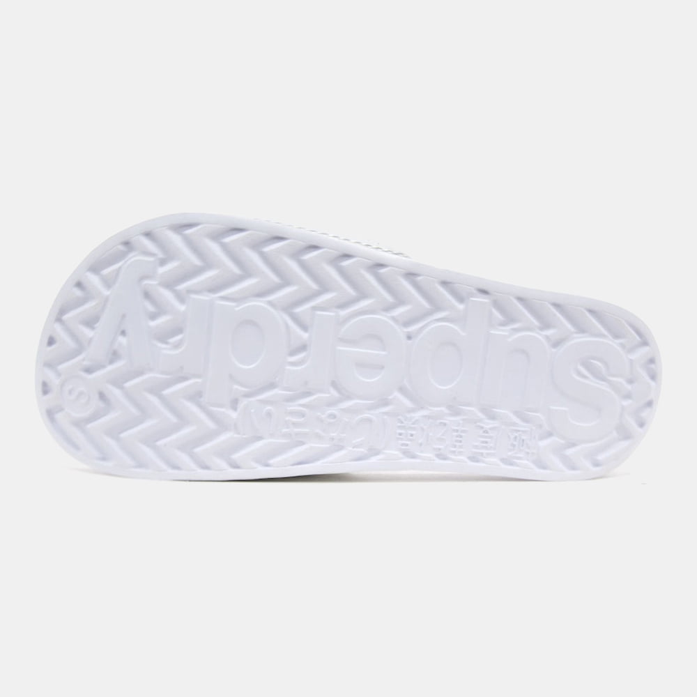 Superdry Chinelos Slippers Gf3016sqf3 Silver Prata Shot16