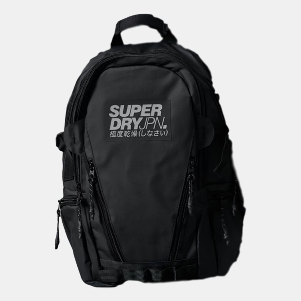 Superdry Mochila Backpack M9110061a Black Preto Shot1