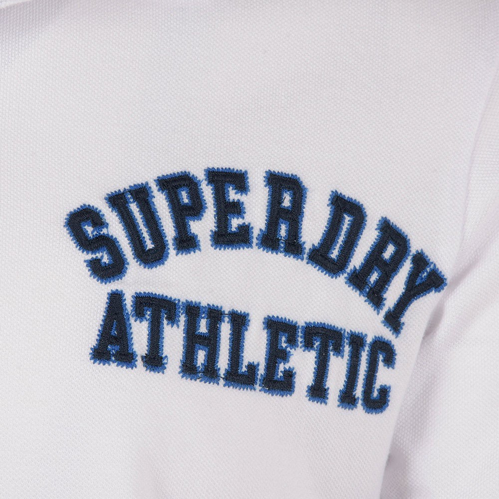Superdry Polo M11008et White Branco Shot3
