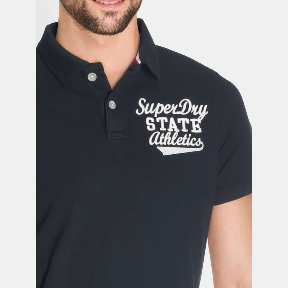 Superdry Polo M11011tqf1 Dk.blue Azul Escuro Shot7