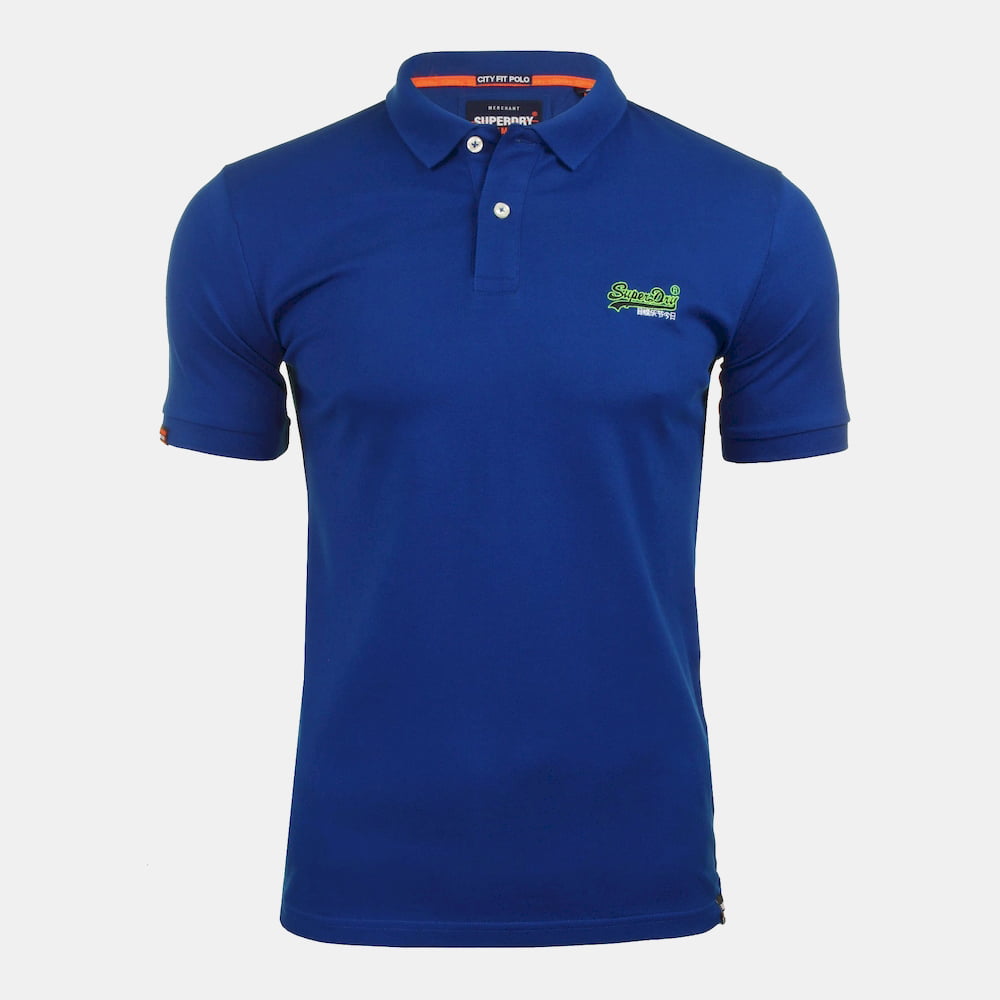 Superdry Polo M11012st Royal Blue Azul Royal Shot2