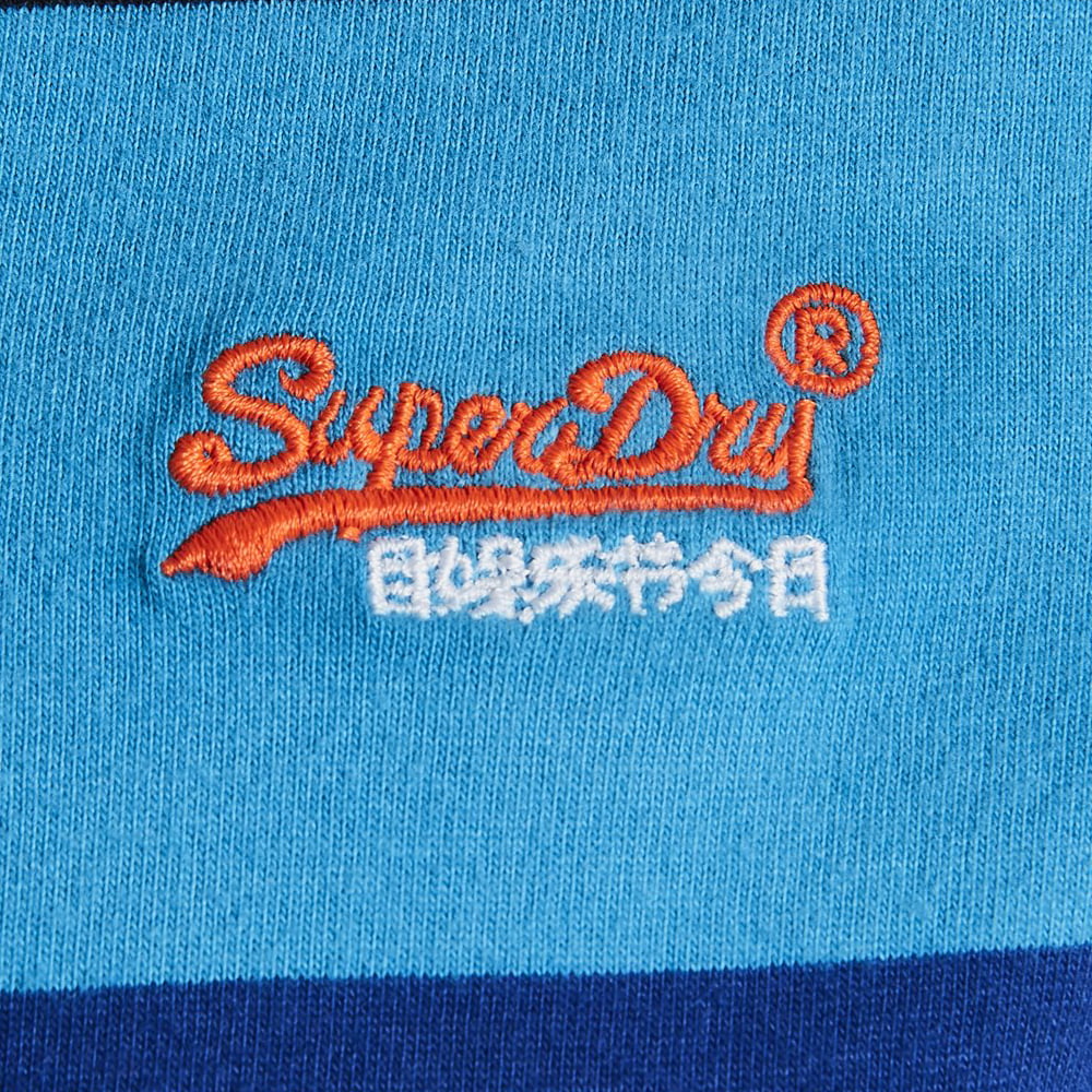 Superdry Polo M11mo007 Med.blue Azul Shot5