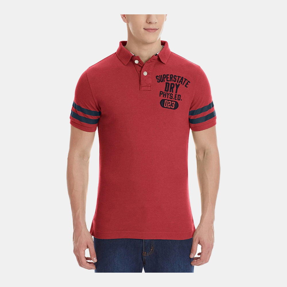 Superdry Polo M11mo029f1 Red Vermelho Shot2