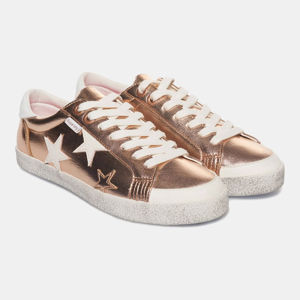 Superdry Sapatilhas Sneakers Shoes Gf1005hq Rose Gold Rosa Dourado Shot2