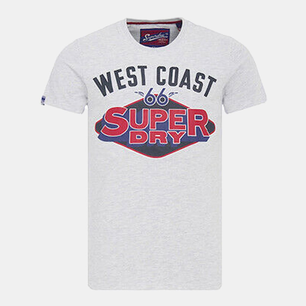 Superdry T Shirt M10004sq Grey Cinza Shot10