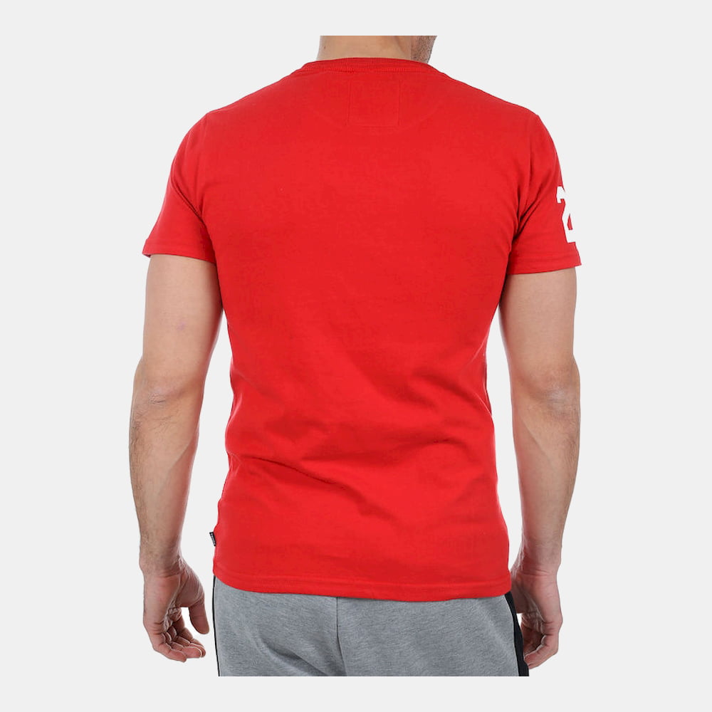 Superdry T Shirt M10008pq Red Vermelho Shot2