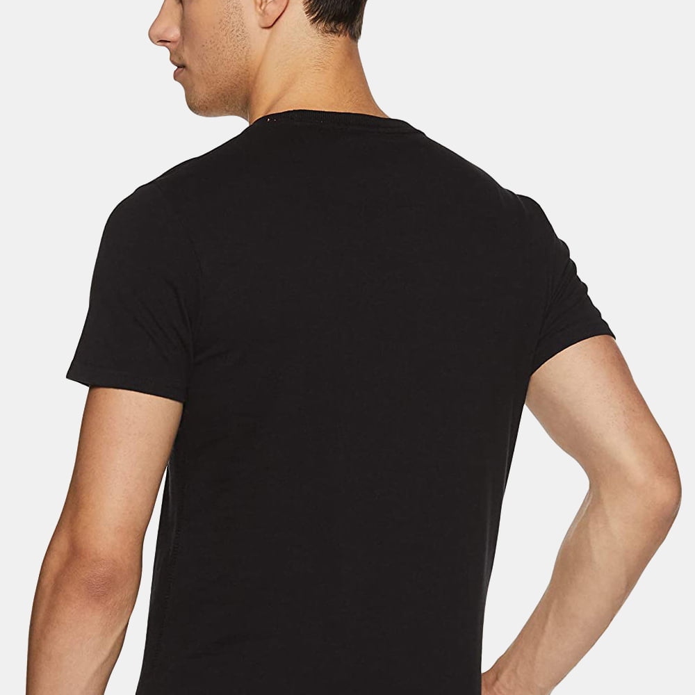 Superdry T Shirt M10014xo Black Preto Shot1