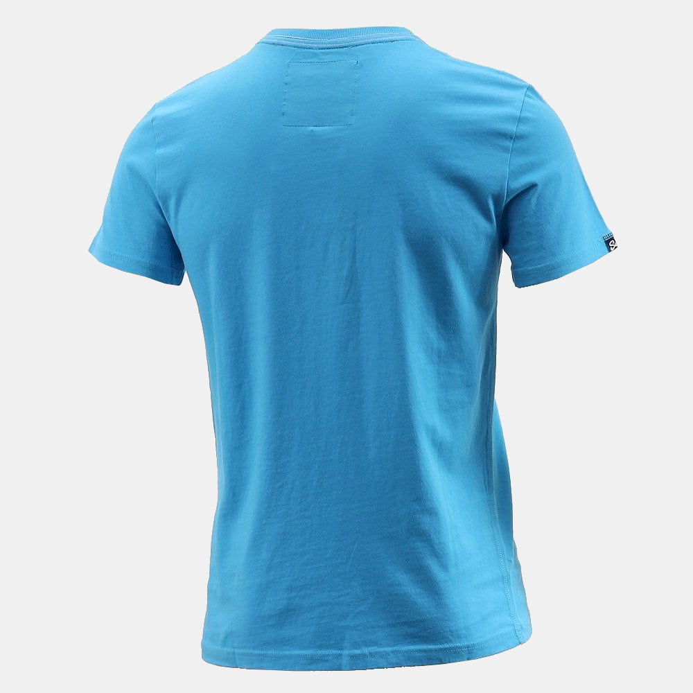 Superdry T Shirt M10ma008 Blue Azul Shot5