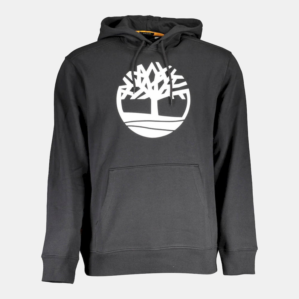 Timberland Camisola Hoodie 0a28hz Blk White Preto Branco Shot4