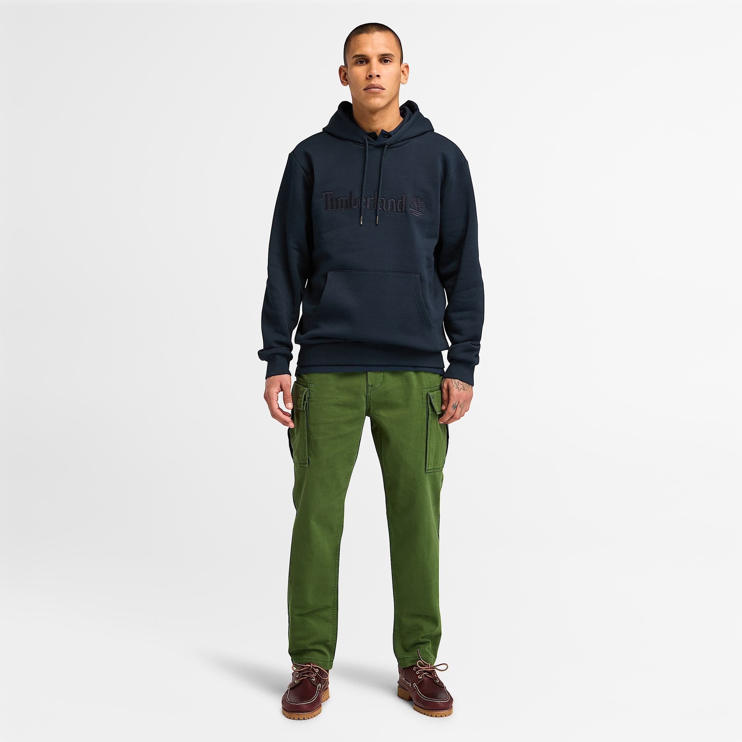 Timberland Camisola Hoodie Tb0a2bjh Dk.blue Azul Escuro_shot5