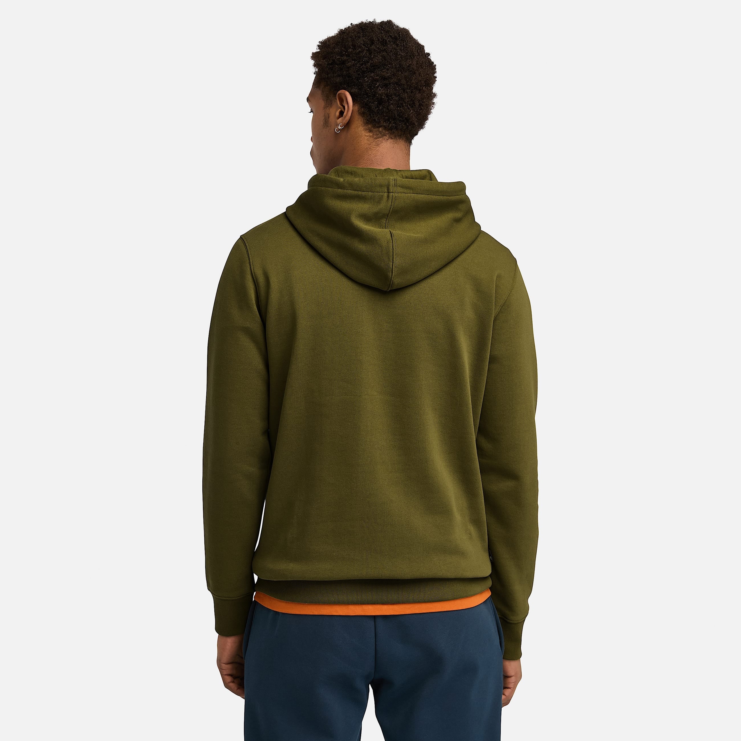 Timberland Camisola Hoodie Tb0a2bjh Dk.olive Olive_shot2