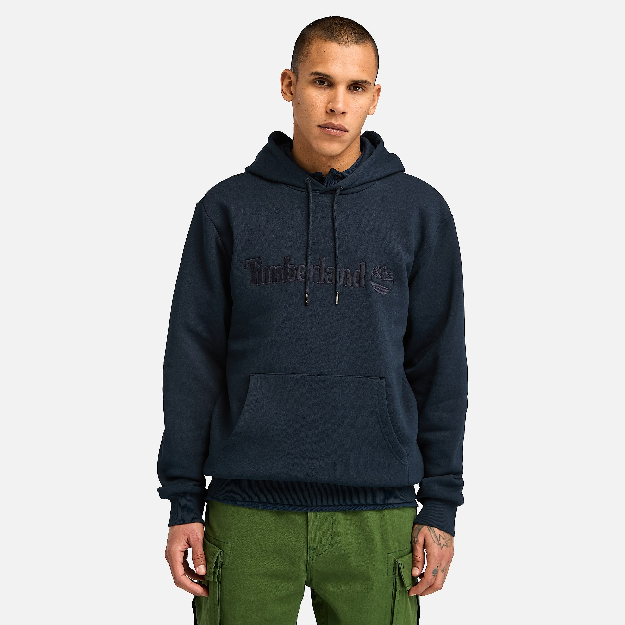Timberland Camisola Hoodie Tb0a6vfj Dk.blue Azul Escuro_shot2
