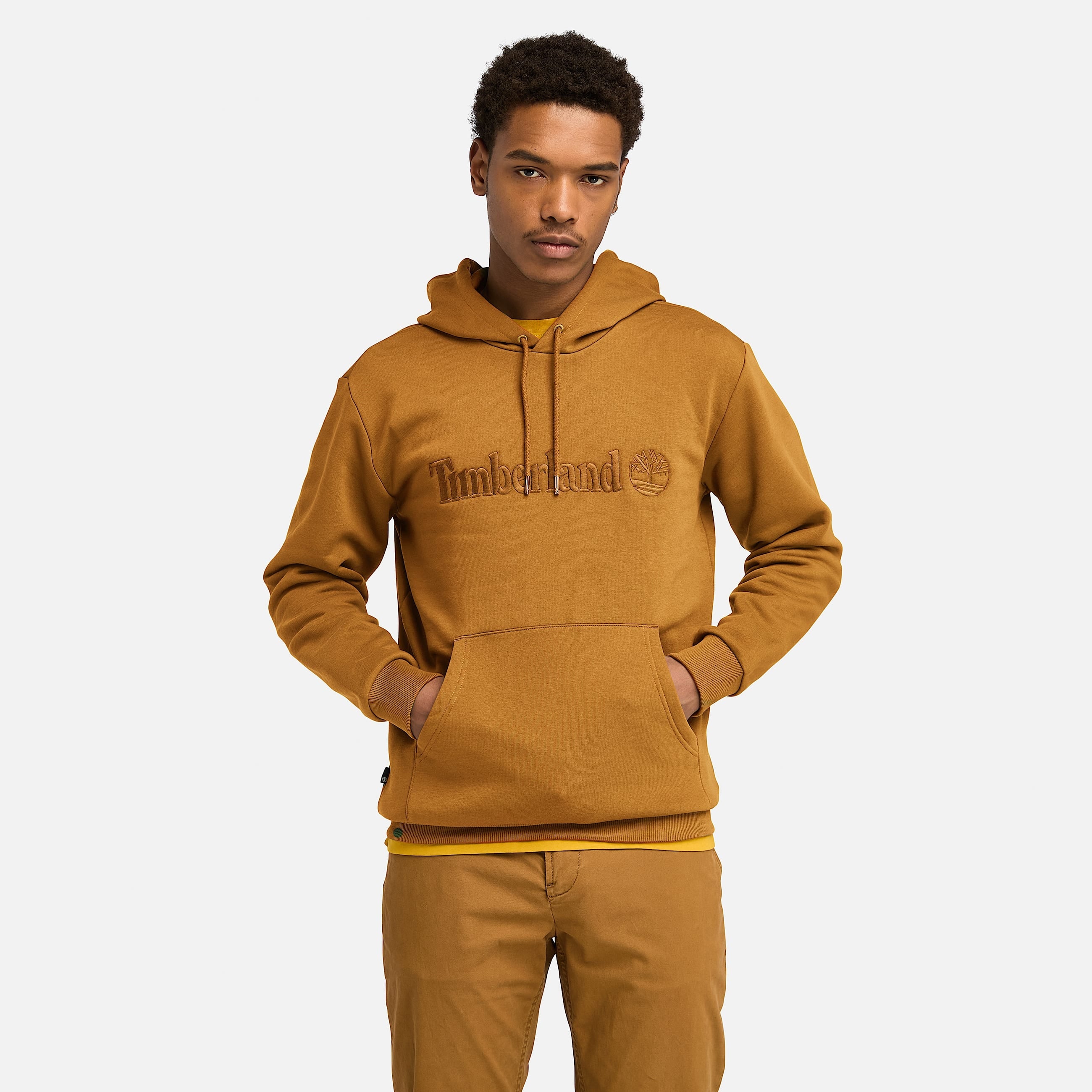 Timberland Camisola Hoodie Tb0a6vfj Wheat Wheat_shot5