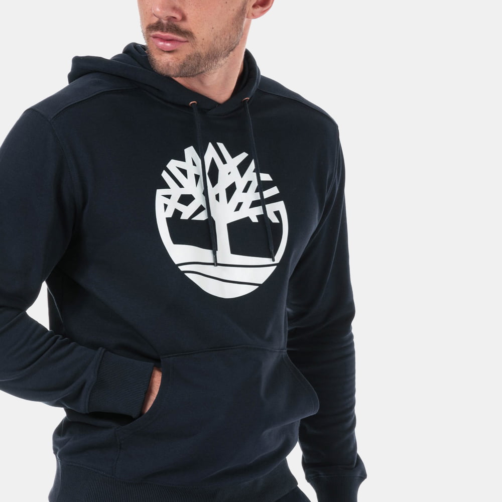 Timberland Camisola Sweat 0a28hz Navy White Navy Branco Shot2