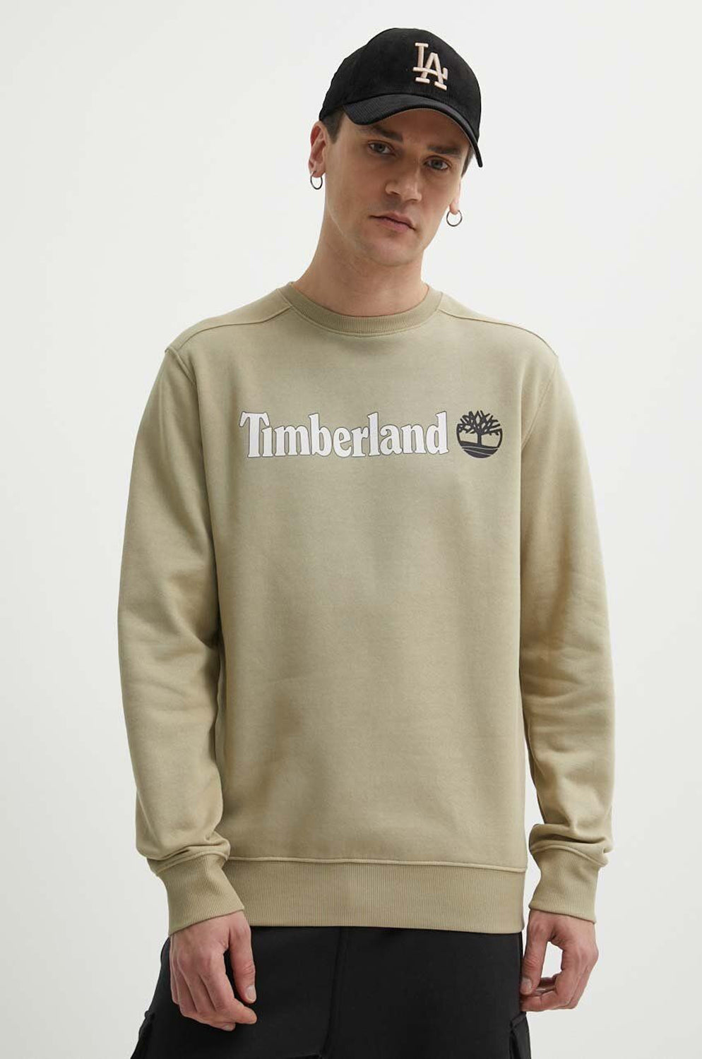 Timberland Camisola Sweat Tb0a5ujy Beige Beige_shot1