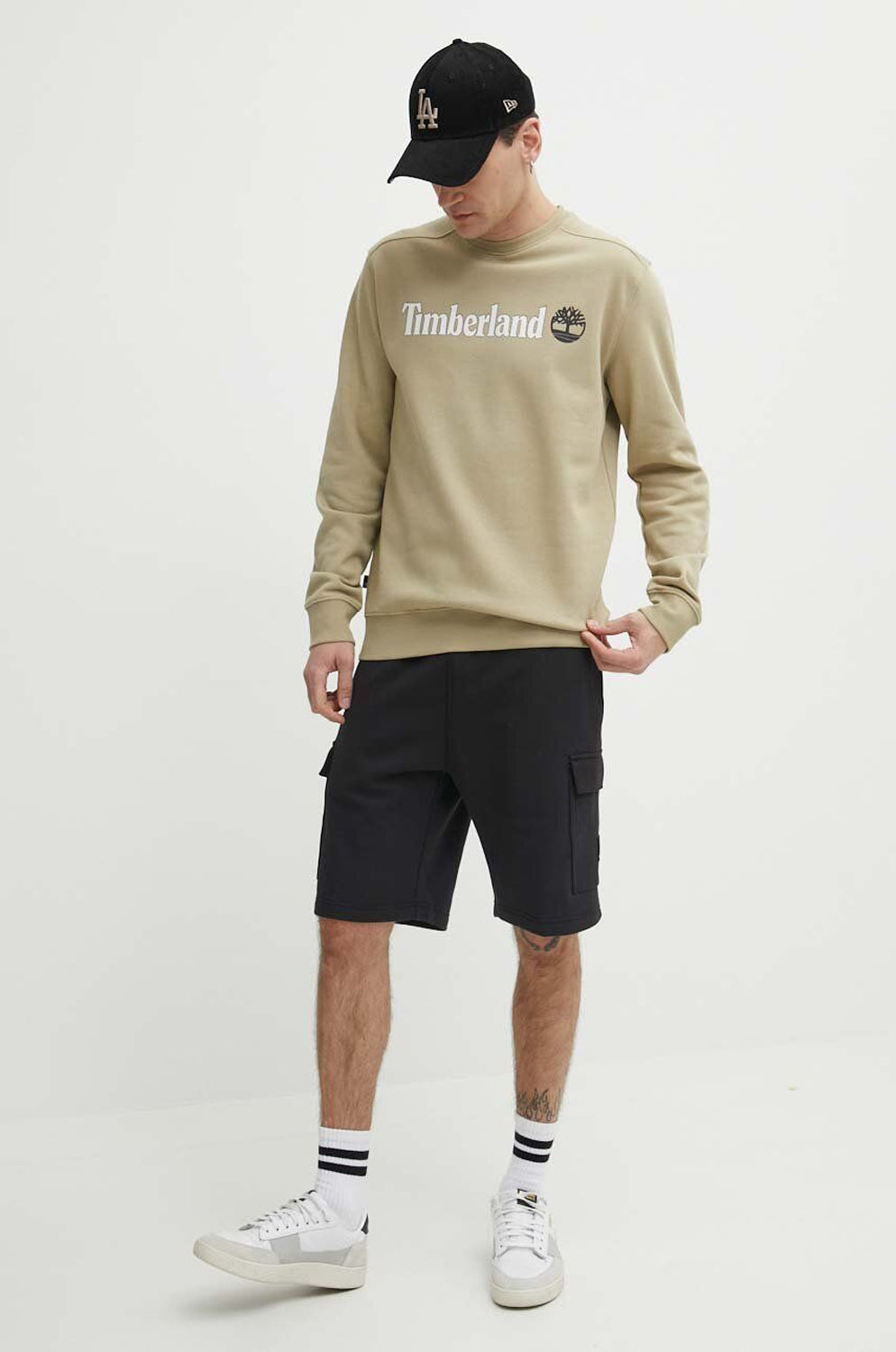 Timberland Camisola Sweat Tb0a5ujy Beige Beige_shot2