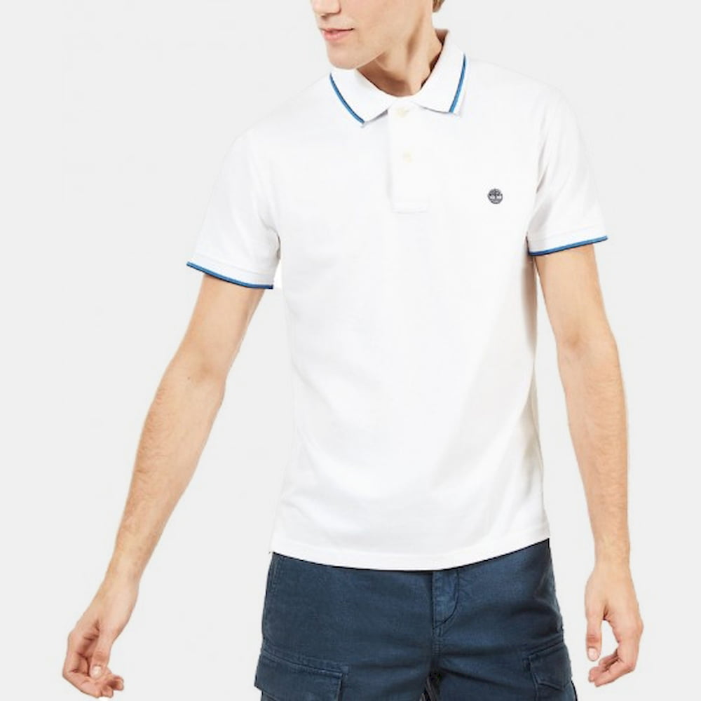 Timberland Polo 0a1o6z White Branco Shot6
