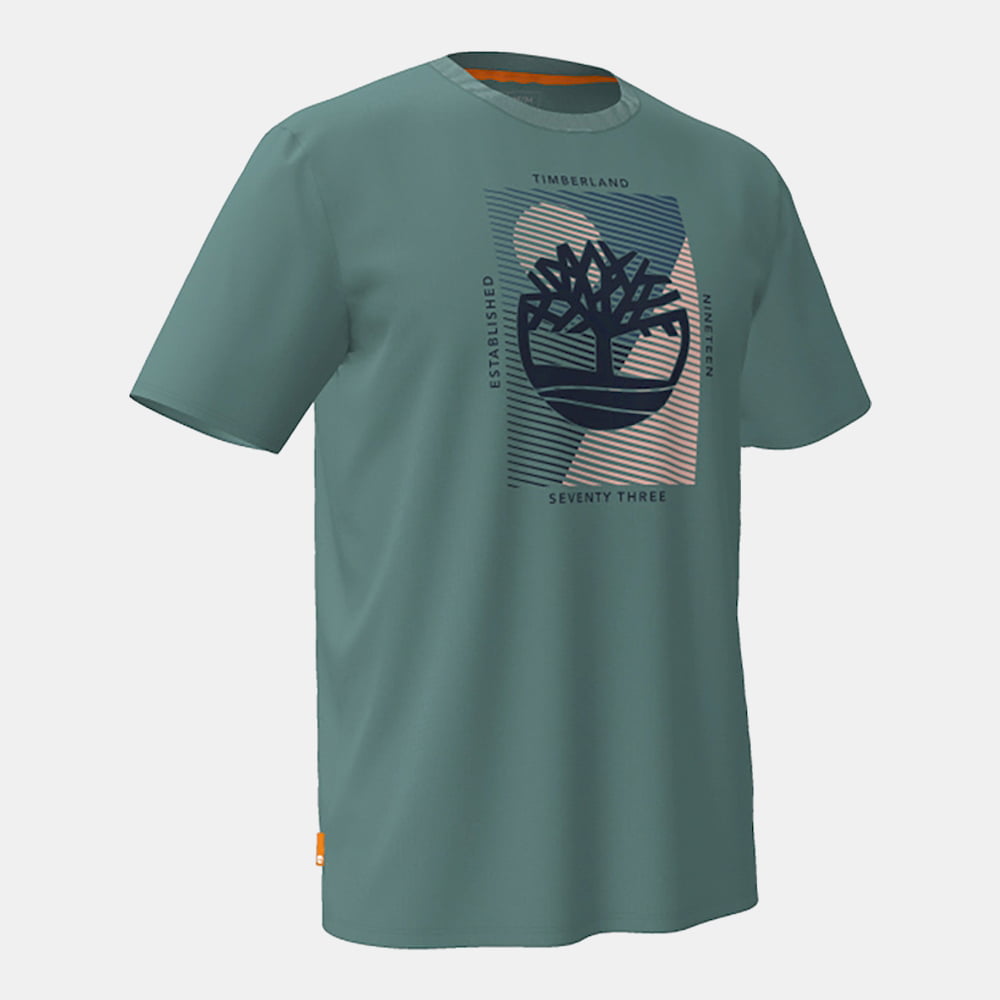 Timberland T Shirt 0a26te Green Verde 1 Resultado