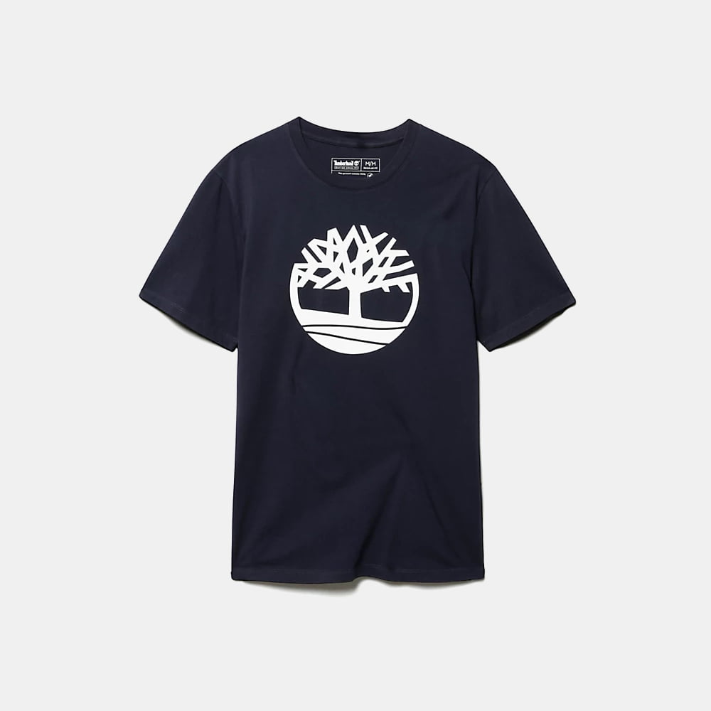 Timberland T Shirt 0a2cga Navy Navy Shot5
