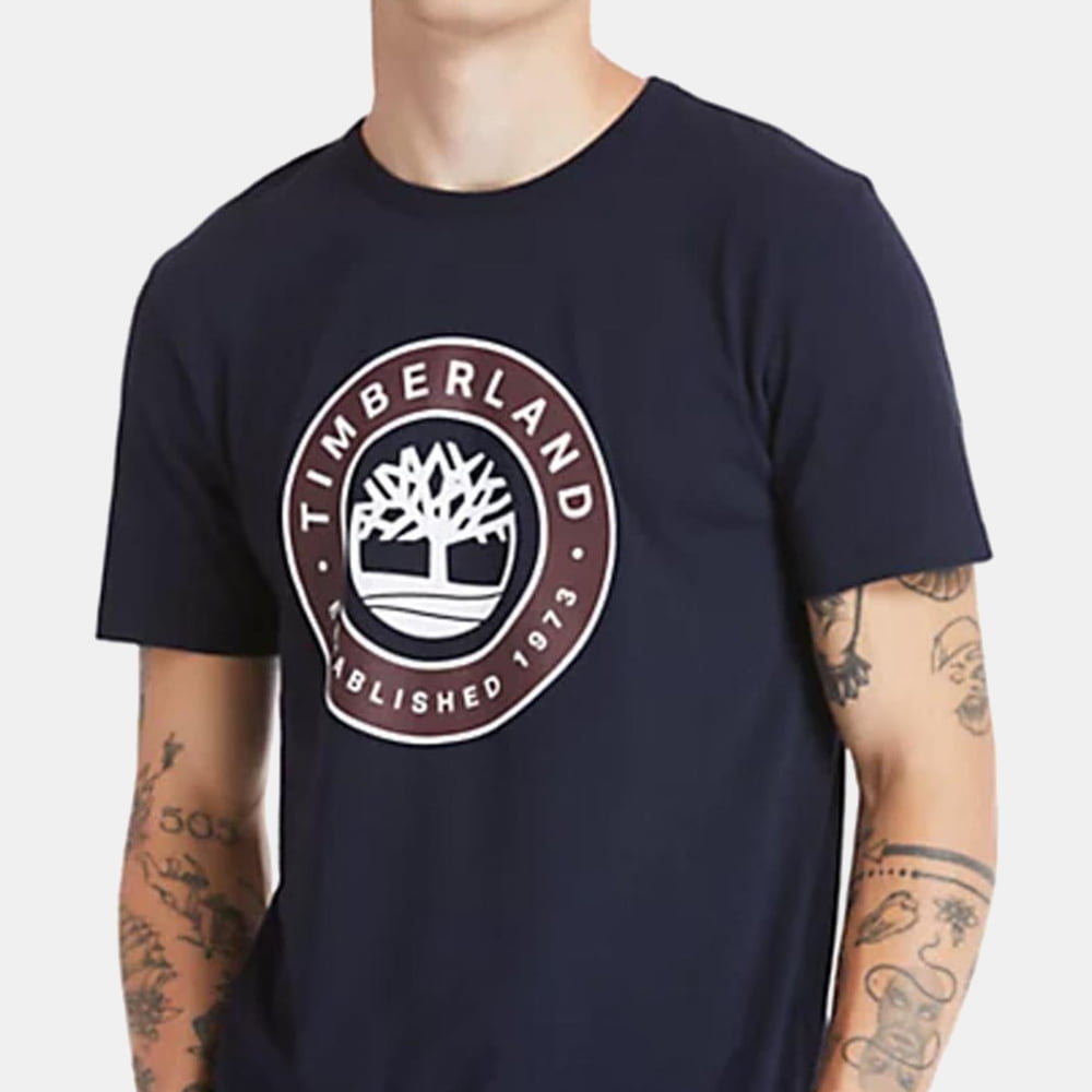 Timberland T Shirt 0a2cke Dk.blue Azul Escuro Shot5