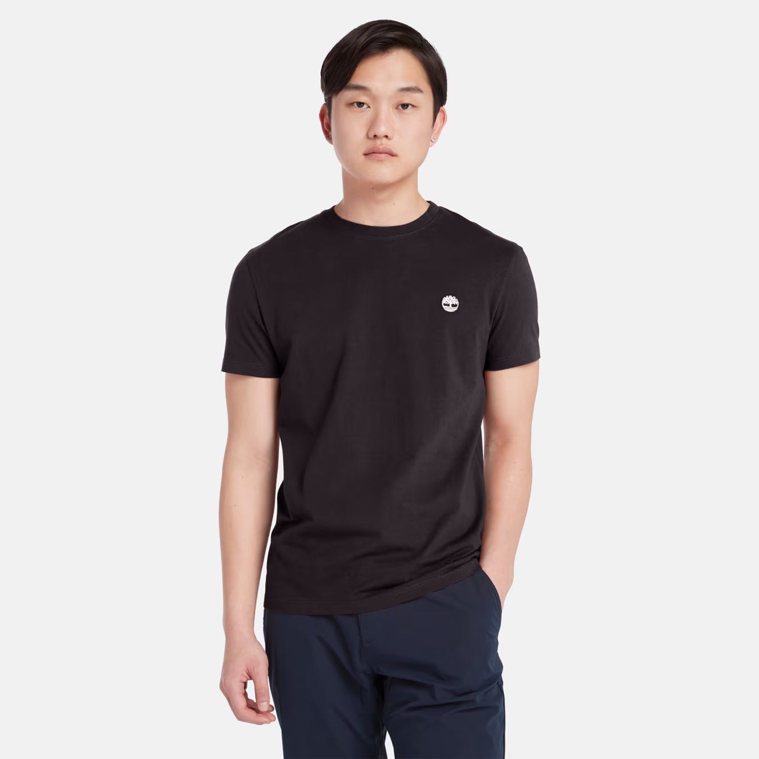 Timberland T Shirt Tb0a2bpr Black Preto_shot4