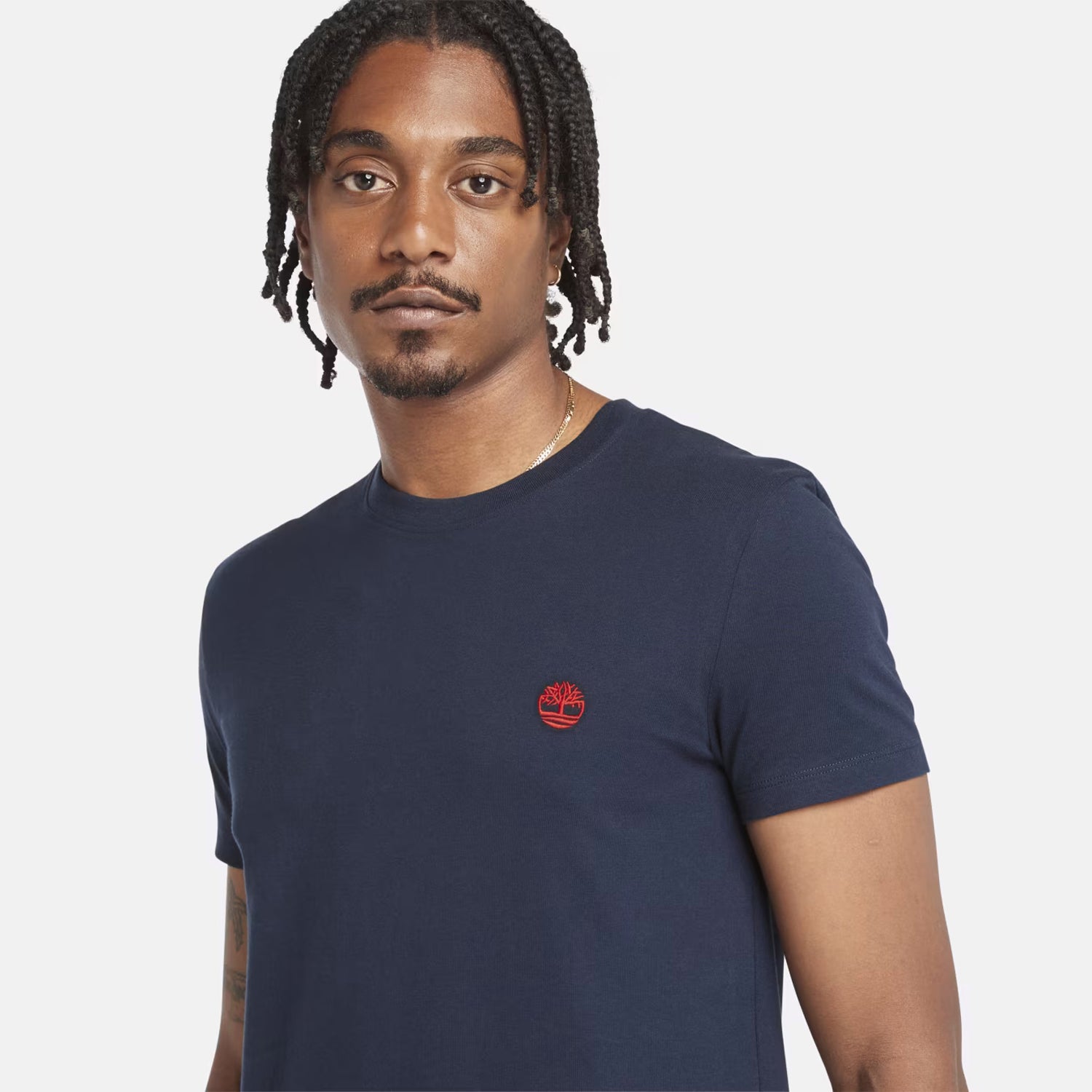 Timberland T Shirt Tb0a2bpr Navy Navy_shot2