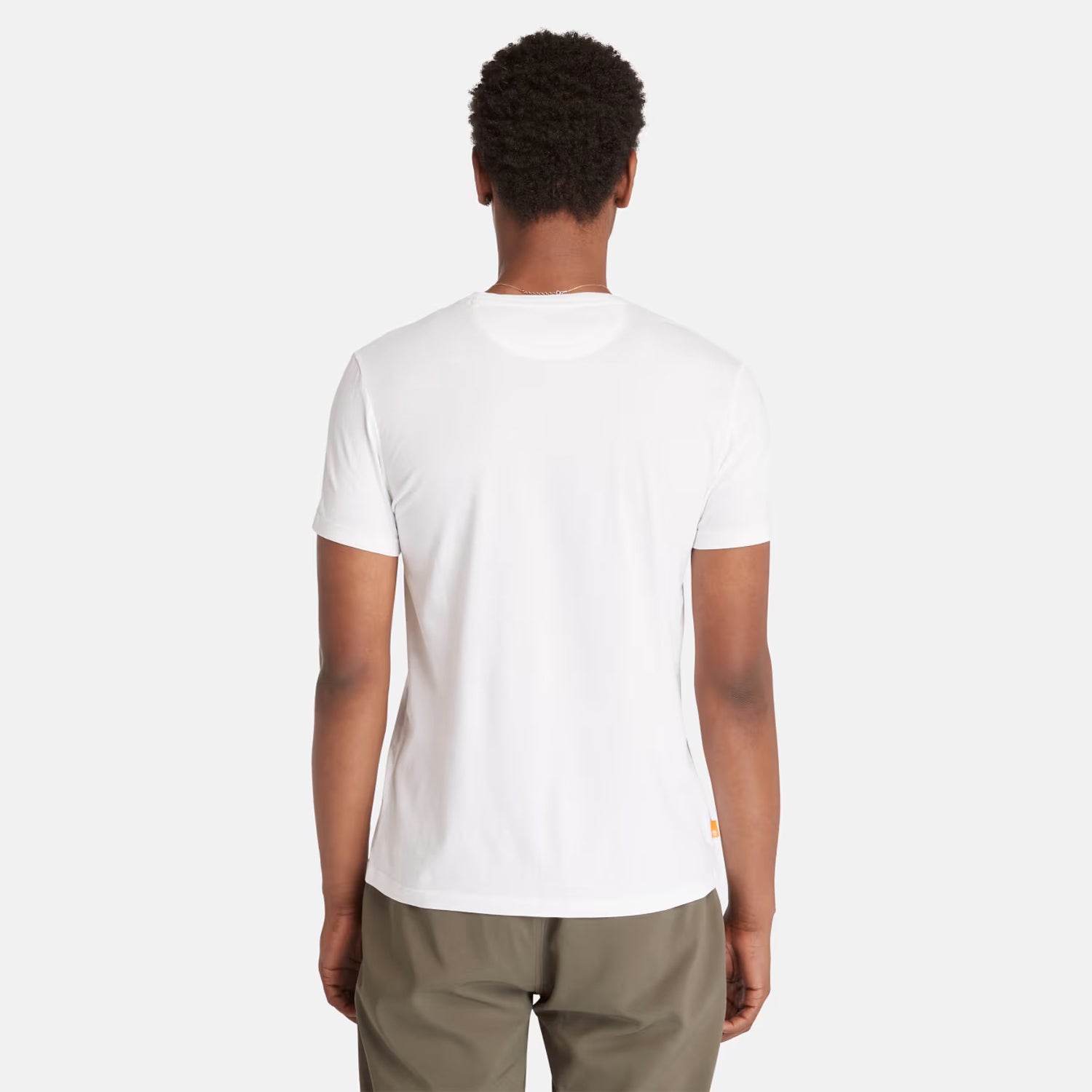 Timberland T Shirt Tb0a2bpr White Branco_shot3