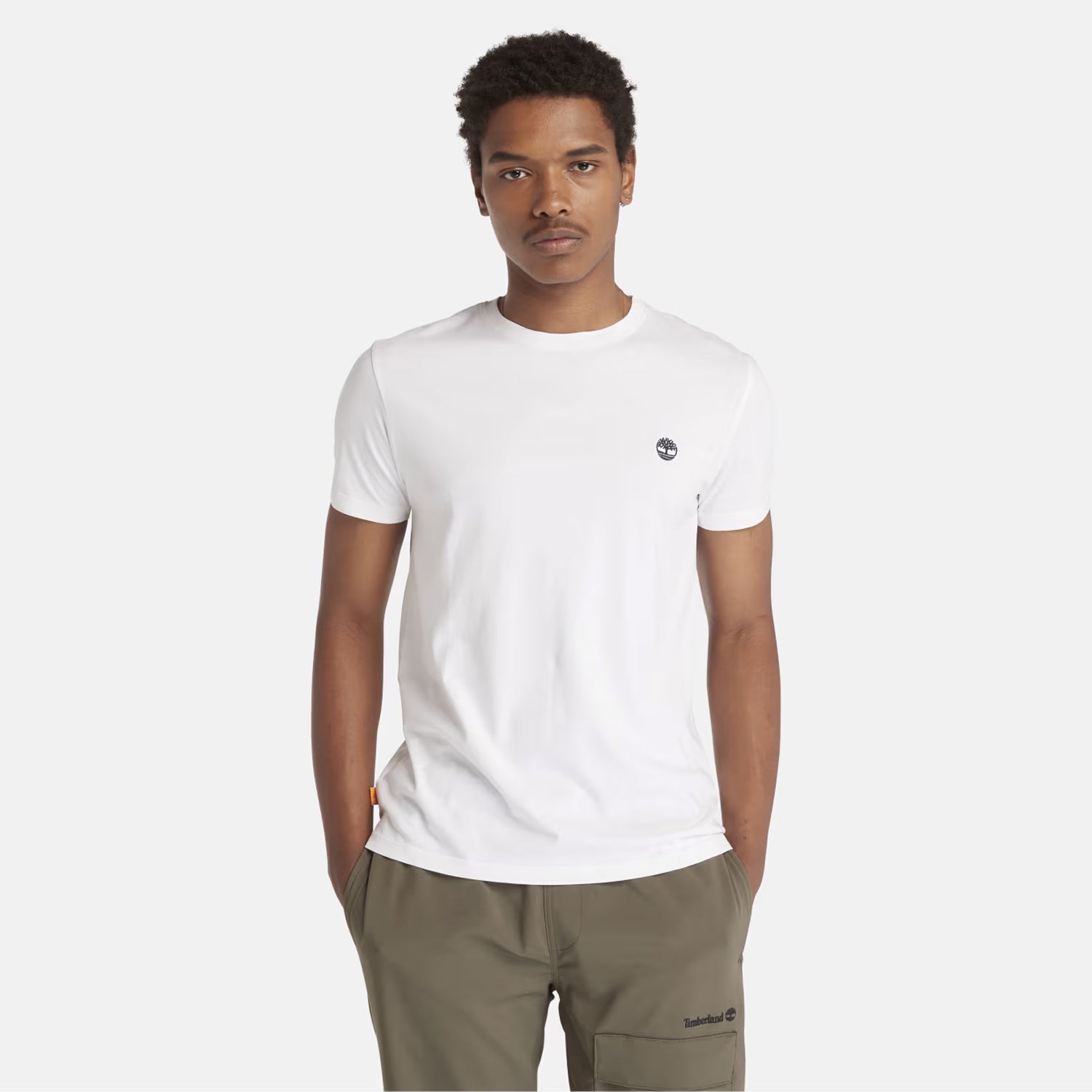 Timberland T Shirt Tb0a2bpr White Branco_shot4