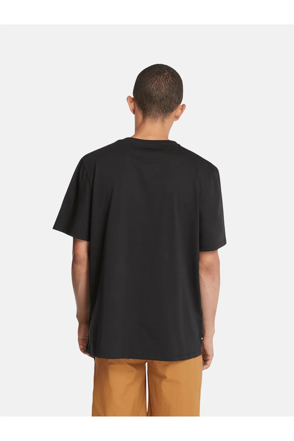 Timberland T Shirt Tb0a5qs2 Black Preto_shot2