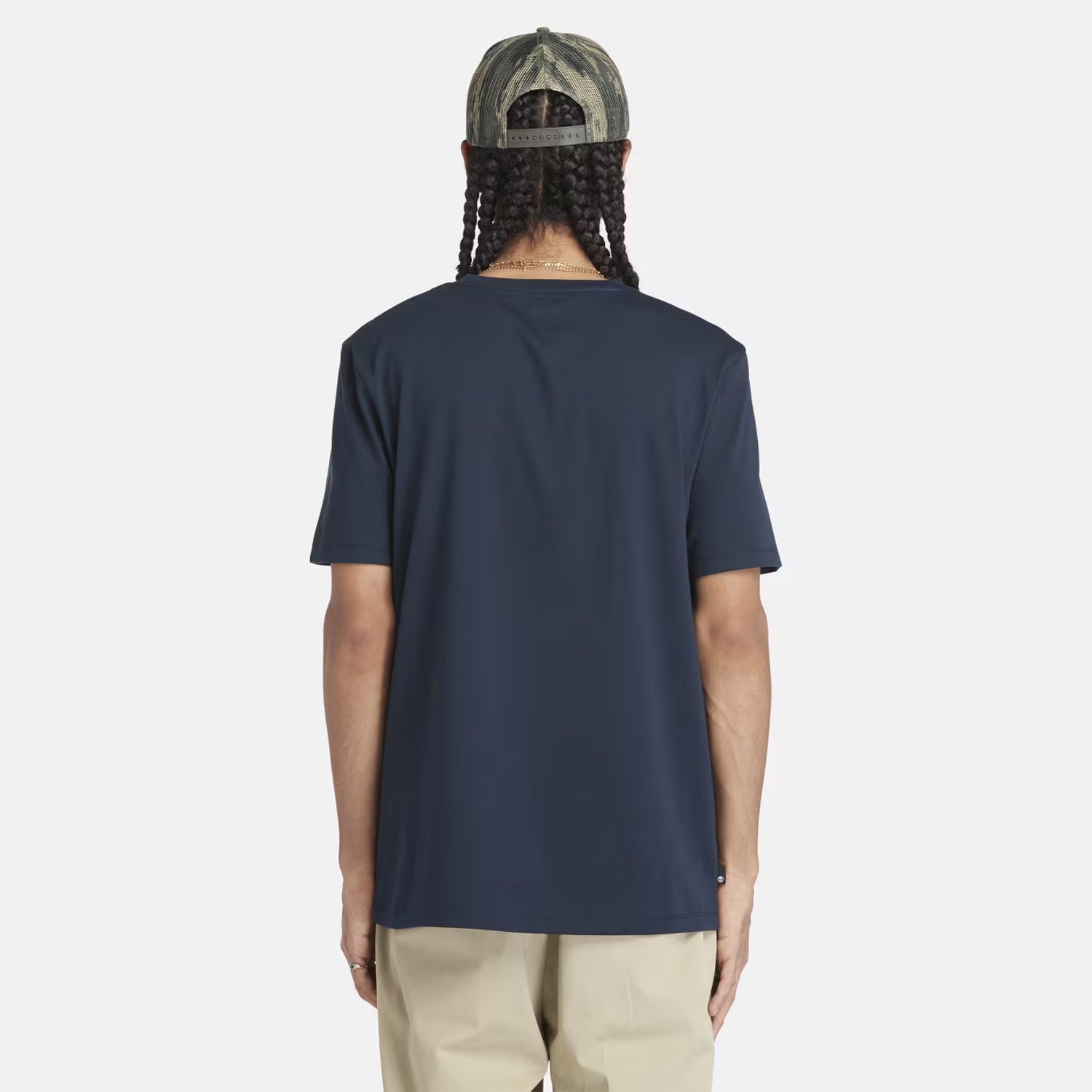 Timberland T Shirt Tb0a5upq Navy Navy_shot3