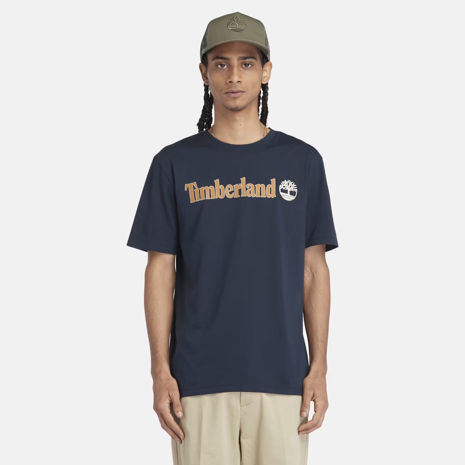 Timberland T Shirt Tb0a5upq Navy Navy_shot4