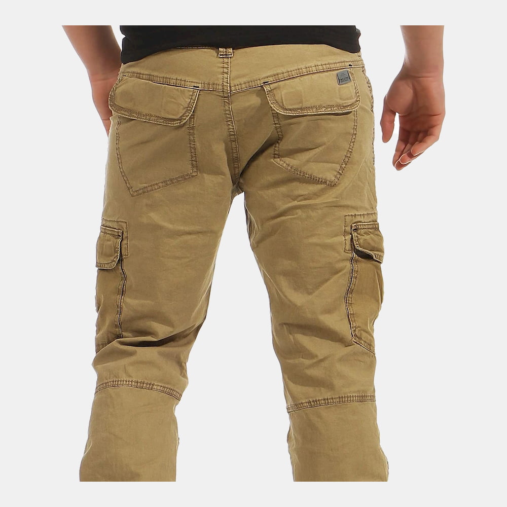 Timezone Calças Trousers Ben Beige Beige Shot2