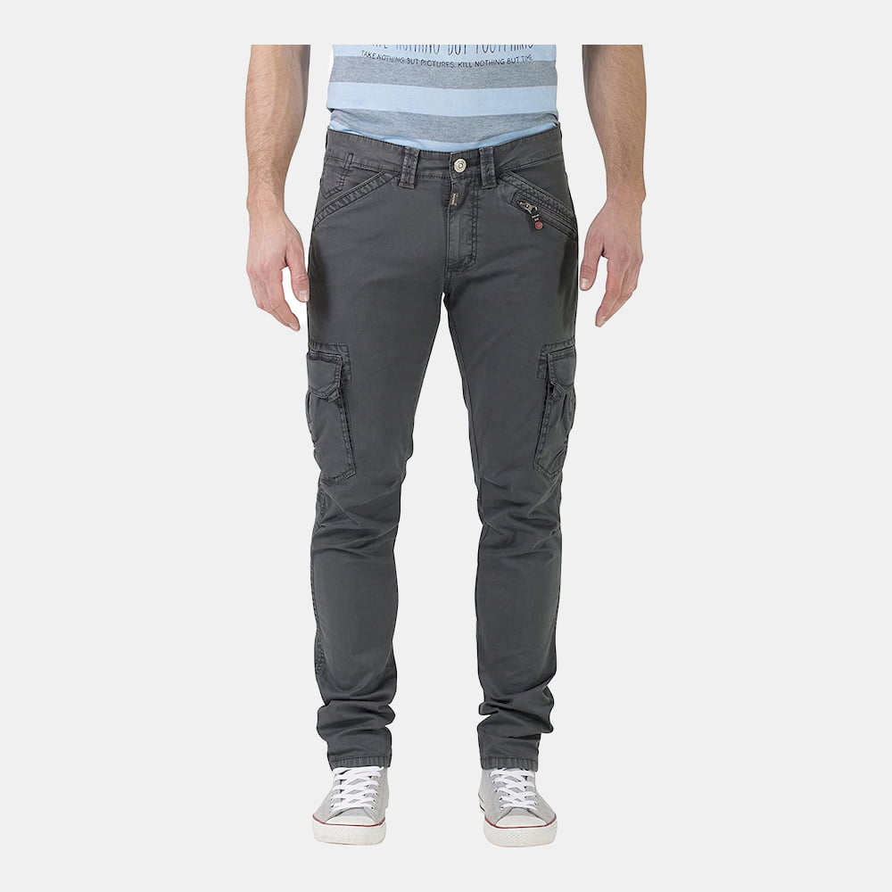 Timezone Calças Trousers Ben Dk.grey Cinza Escuro Shot6
