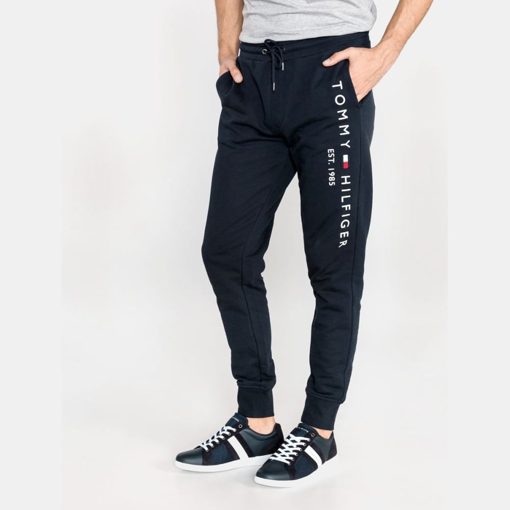 Tommy Hilfiger Calcas Trousers Mw0mw08388 Navy Navy Shot1