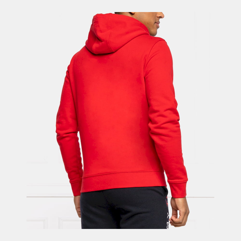 Tommy Hilfiger Camisola Hoodie Mw0mw18368 Red Vermelho Shot4