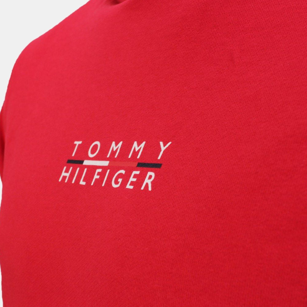 Tommy Hilfiger Camisola Hoodie Mw0mw24150 Red Vermelho2
