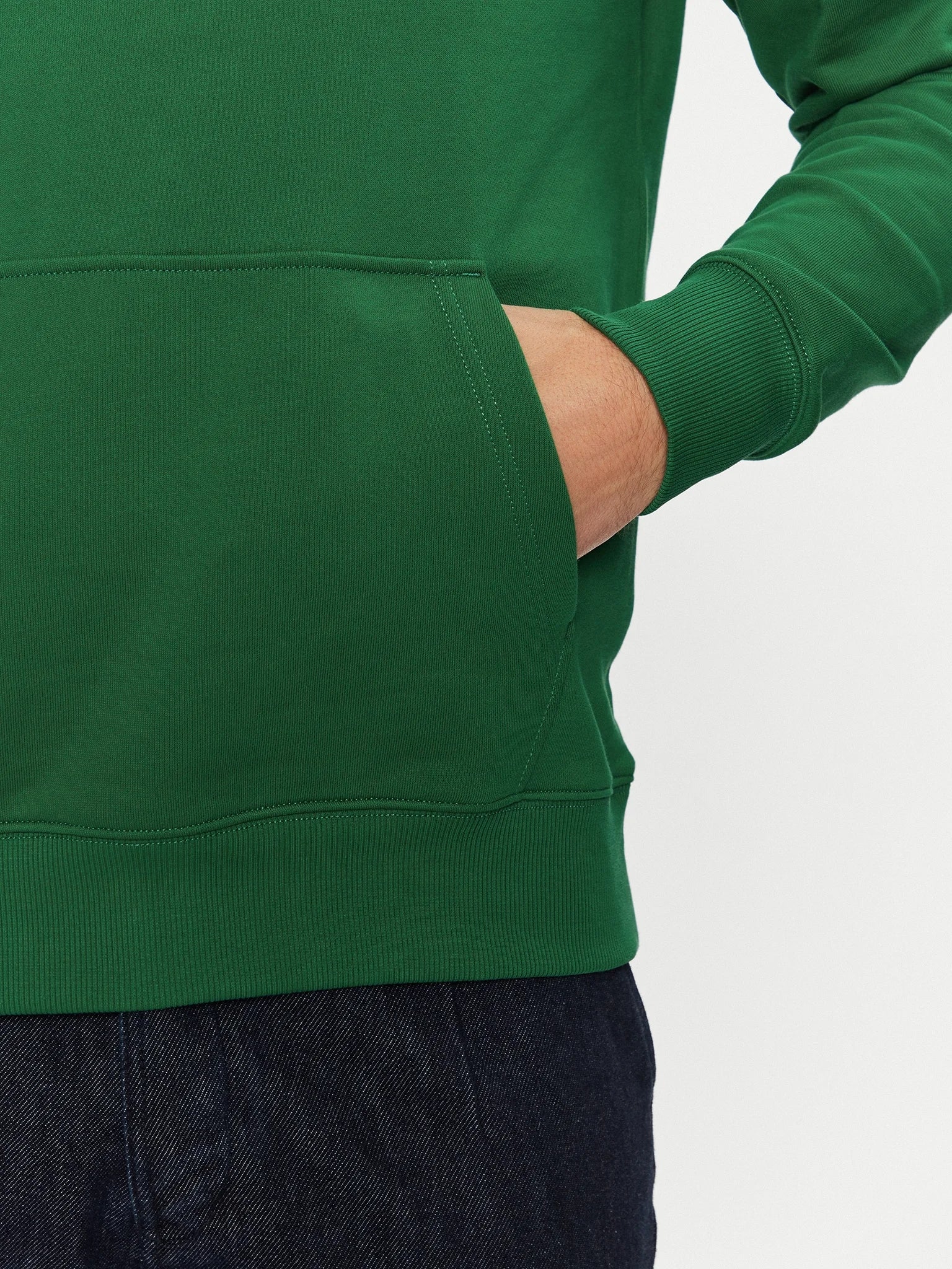 Tommy Hilfiger Camisola Hoodie Mw0mw37235 Green Verde_shot3