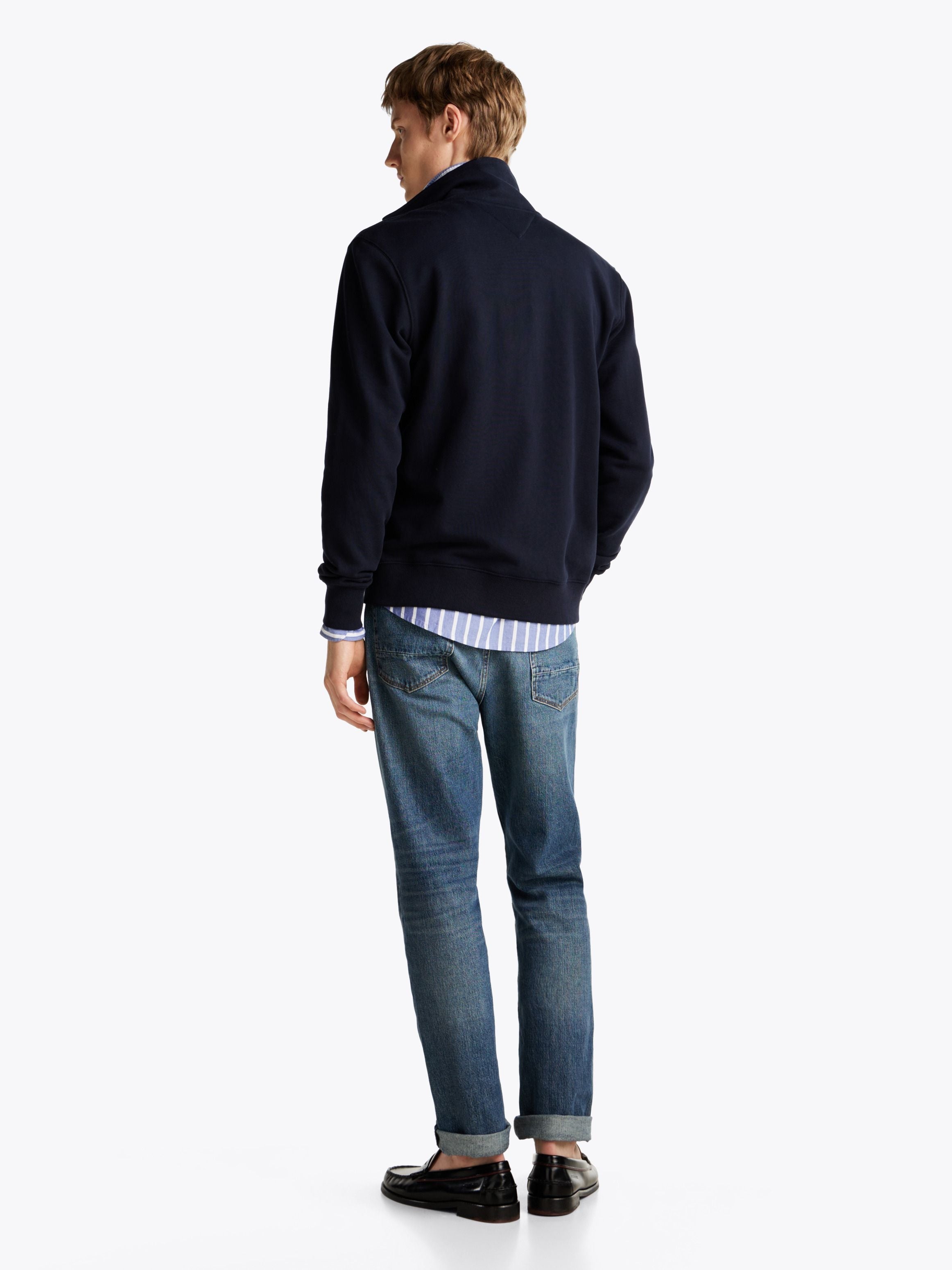 Tommy Hilfiger Camisola Hoodie Mw0mw38084 Navy Navy_shot2