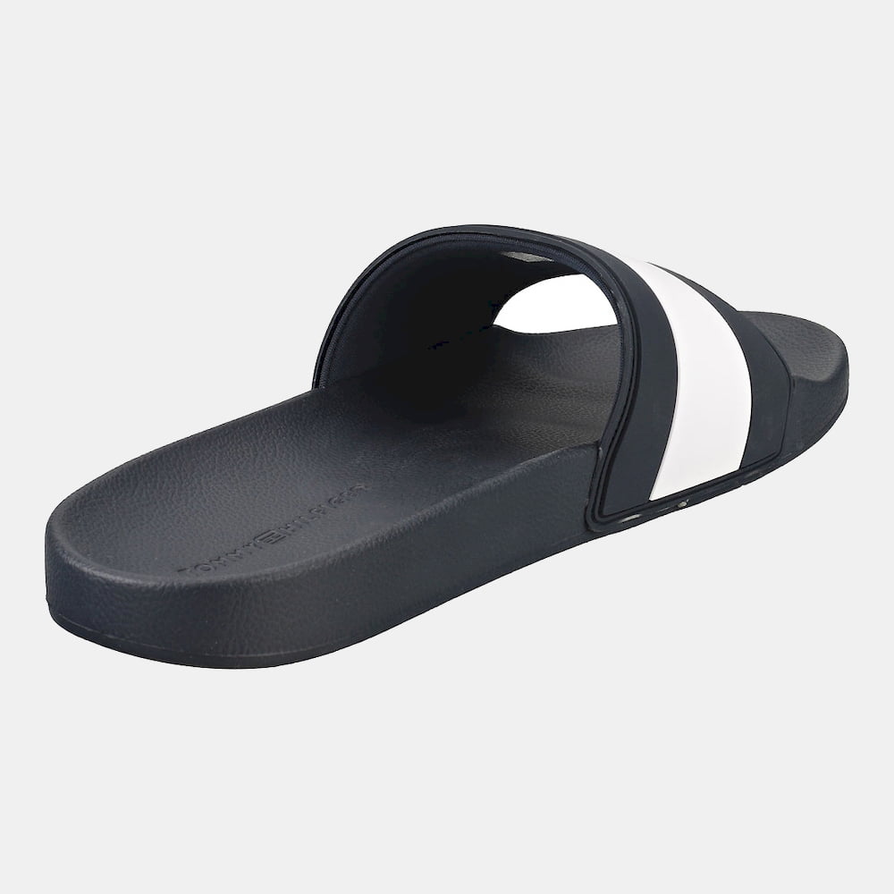 Tommy Hilfiger Chinelos Slippers Fm0fm03810 Navy Wh Re Azul Branco Vermelho Shot4