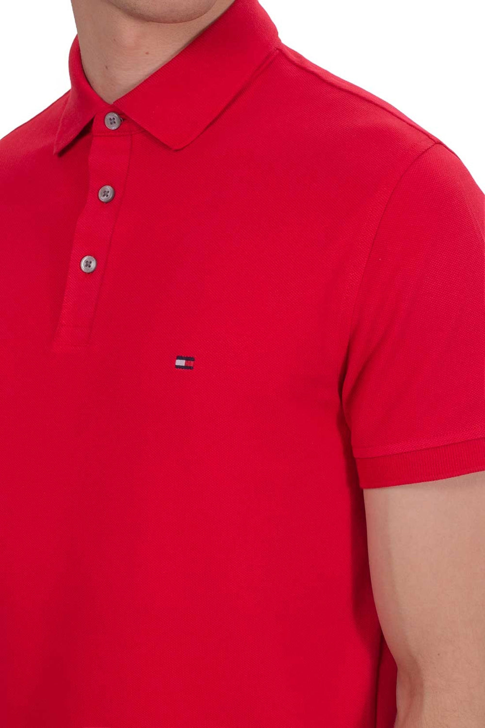 Tommy Hilfiger Polo  Mw0mw17771 Red Vermelho_shot2