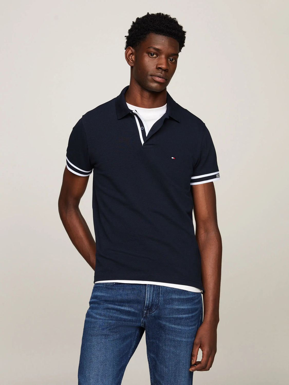 Tommy Hilfiger Polo  Mw0mw34737 Navy Navy_shot3