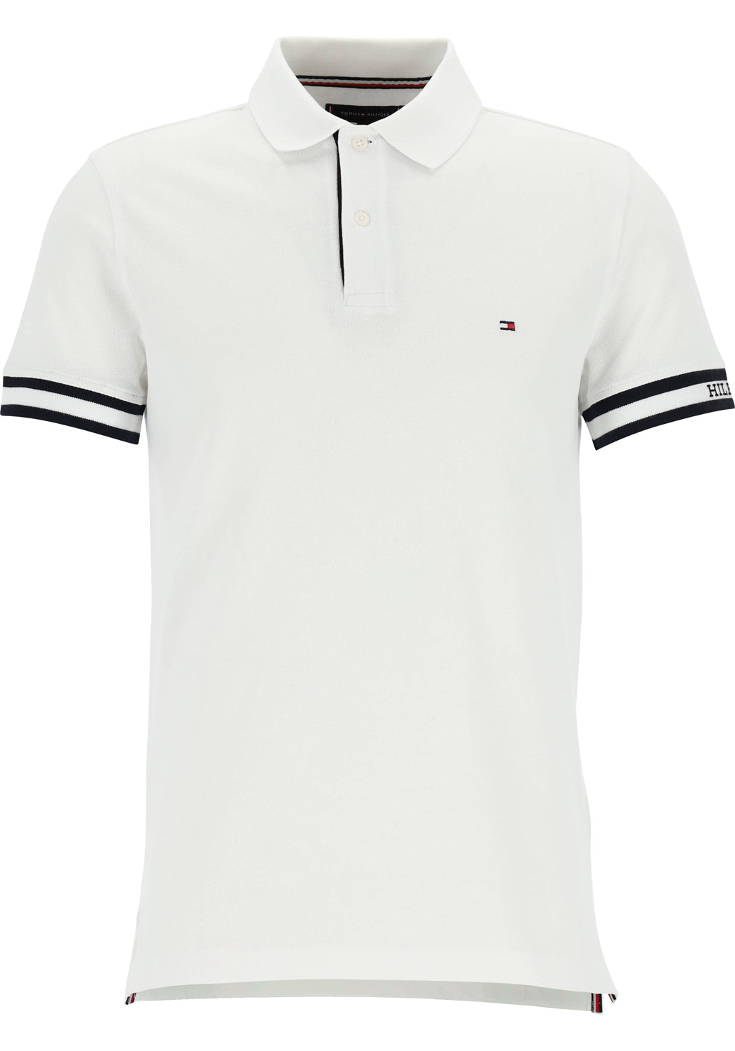 Tommy Hilfiger Polo  Mw0mw34737 White Branco_shot1