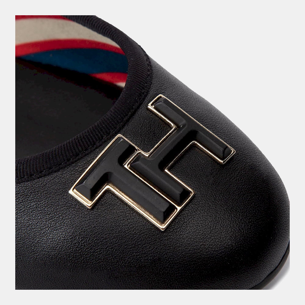 Tommy Hilfiger Sabrinas Ballet Flats Fw0fw04316 Black Preto Shot12