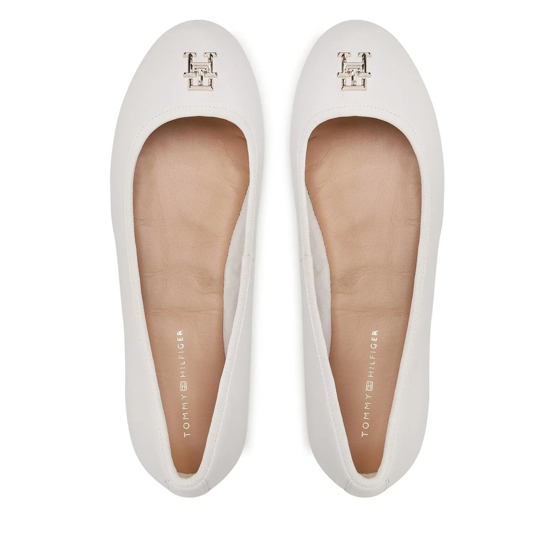 Tommy Hilfiger Sabrinas Ballet Flats Fw0fw07132 White Branco_shot1