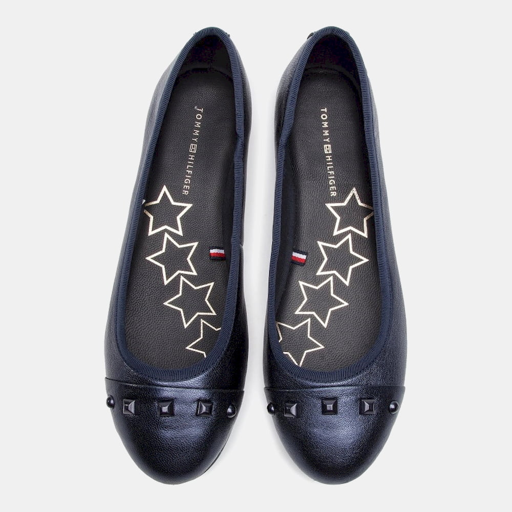 Tommy Hilfiger Sabrinas Ballet Flats Studsballerina Dk.blue Azul Escuro Shot12